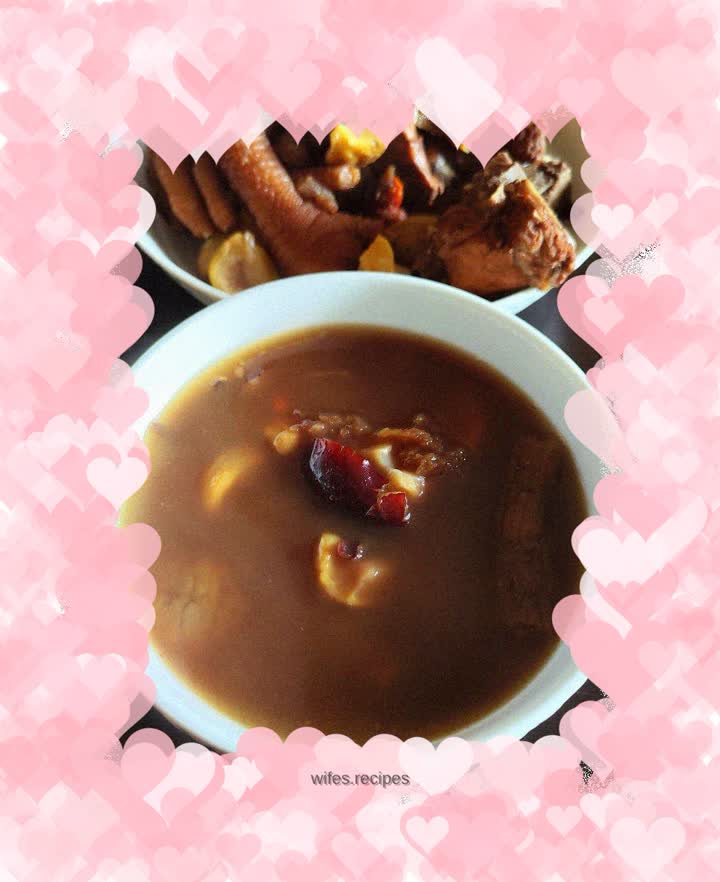 Angelica Codonopsis, Chestnut Pork Ribs Soup