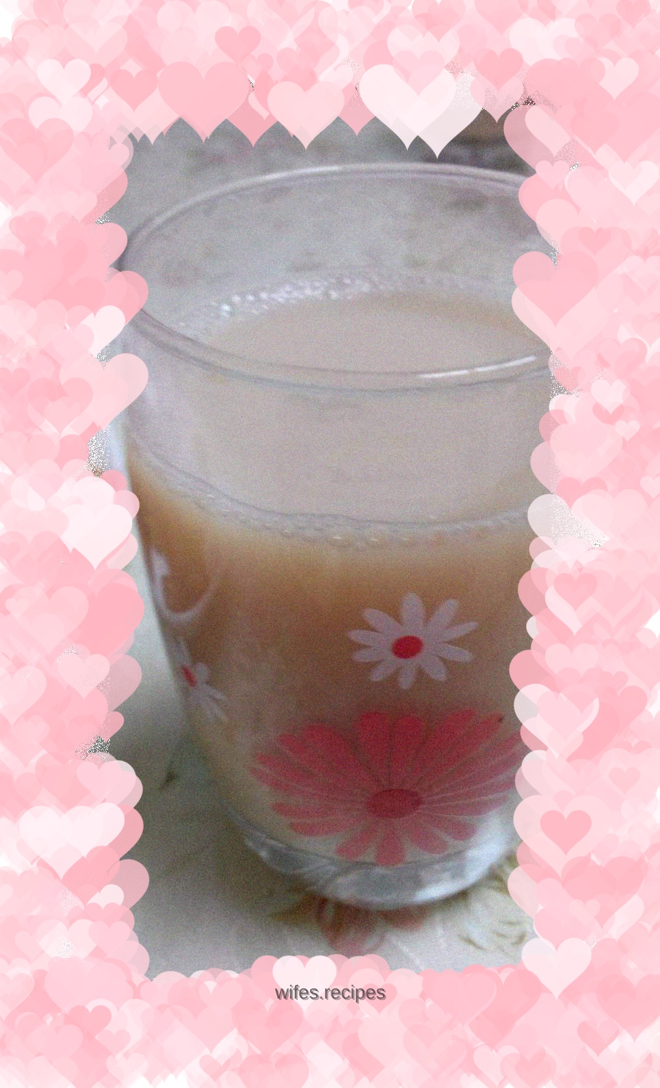 Red date soy milk