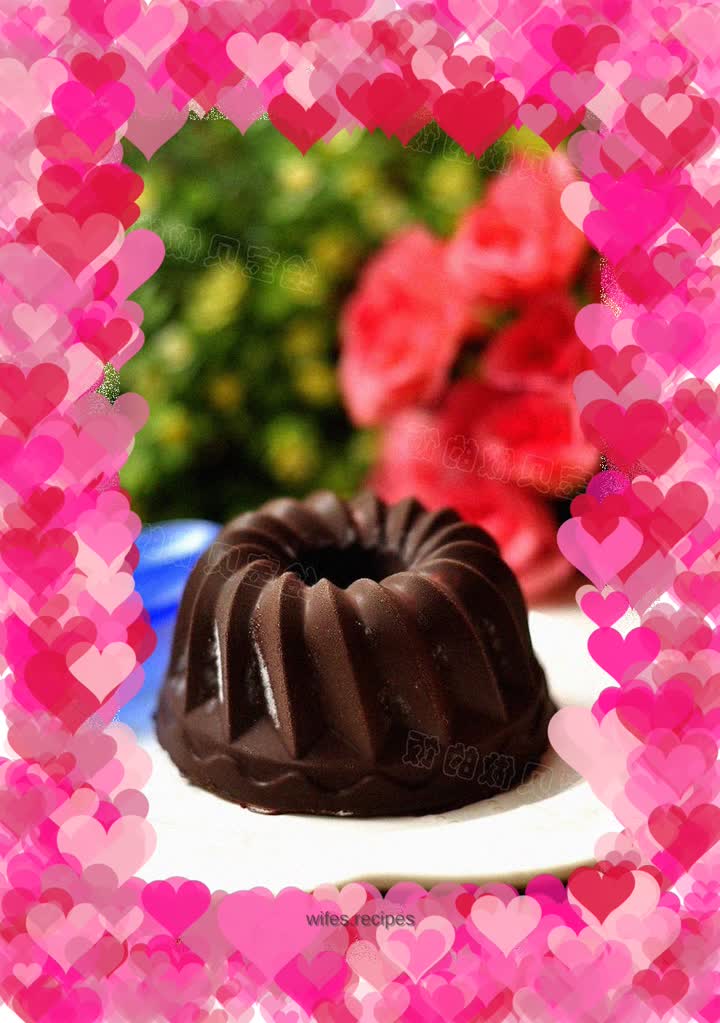 Chocolate Honey Bean Ice Cream Mooncake