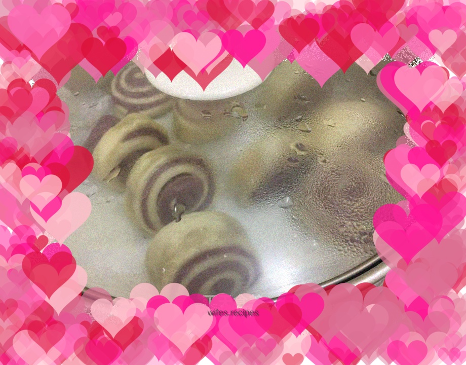 Purple sweet potato buns