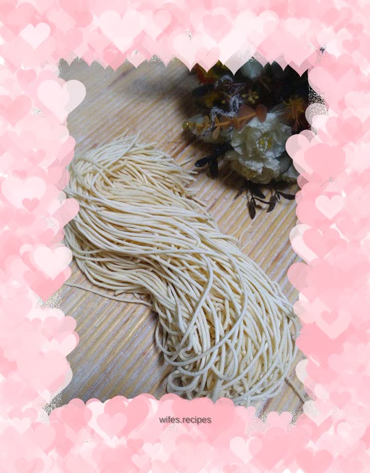 【Shandong】Homemade noodles