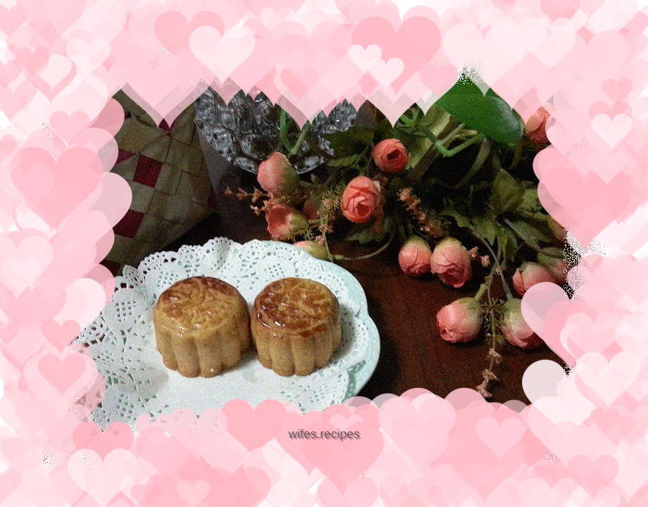 Cranberry Coconut Mooncake