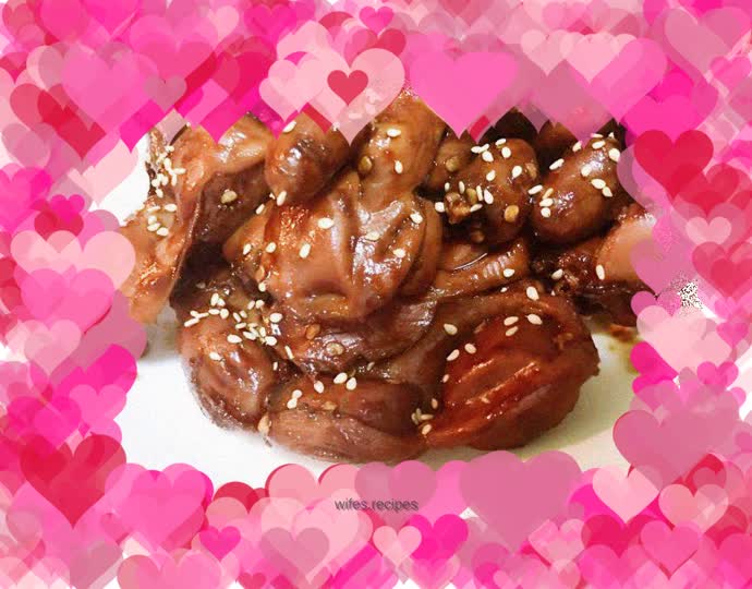 Sweet and Spicy Chicken Gizzards