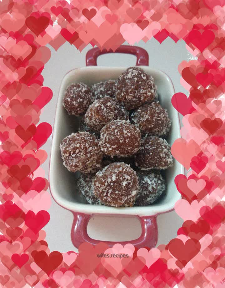 Hawthorn coconut balls