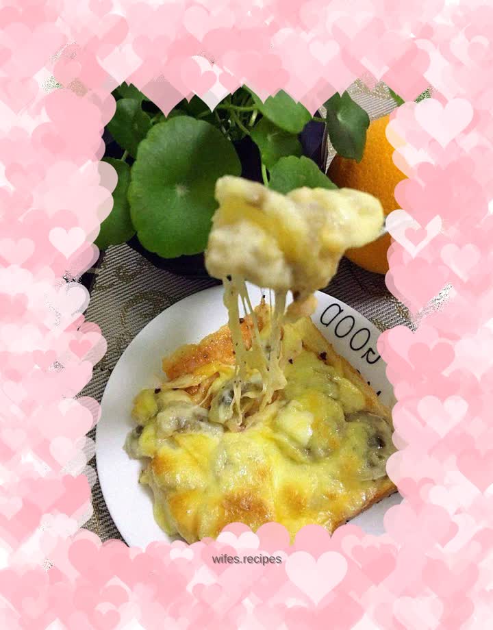 Cheese Baked Toast Slices