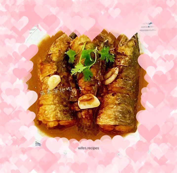 Braised Spanish Mackerel