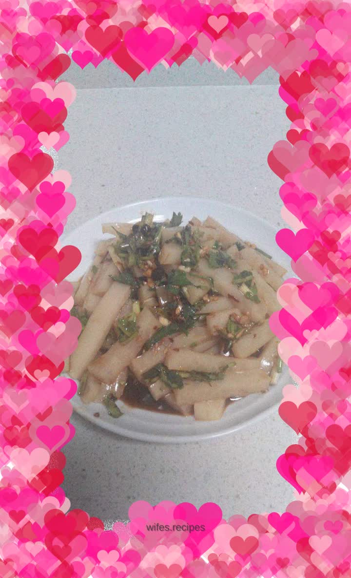 Cheap delicacies - skin jelly