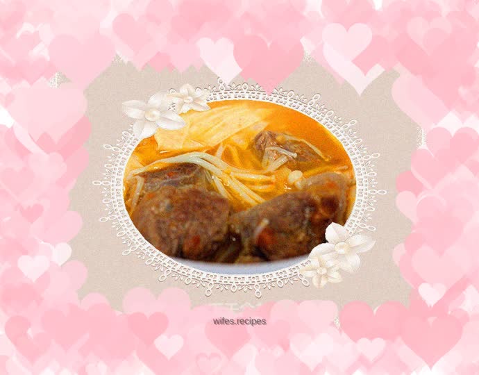 Beef Brisket Stewed with Tomatoes