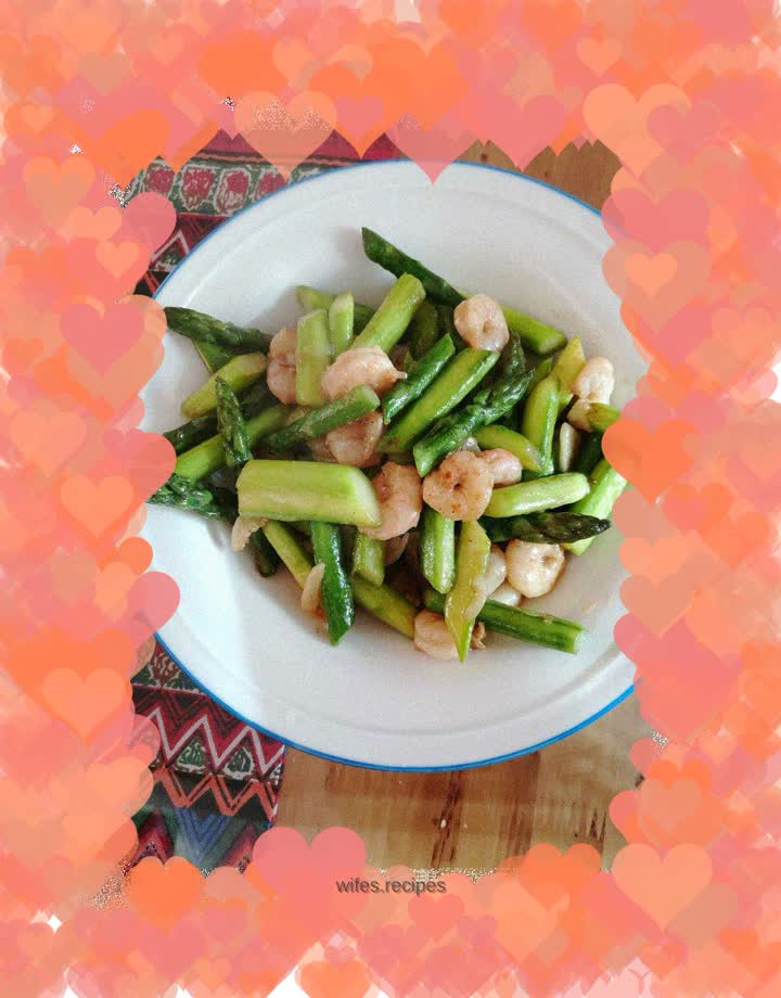 Asparagus and Shrimp