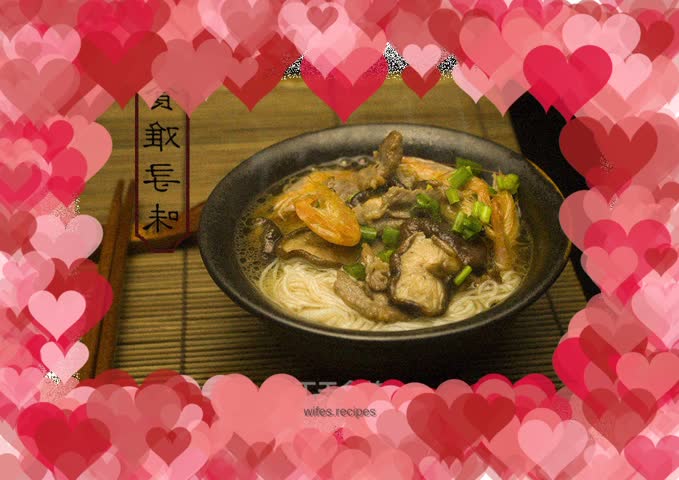 Ginger wine gauze noodles (confinement noodles)