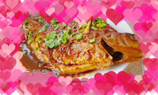 Braised bream with soy sauce