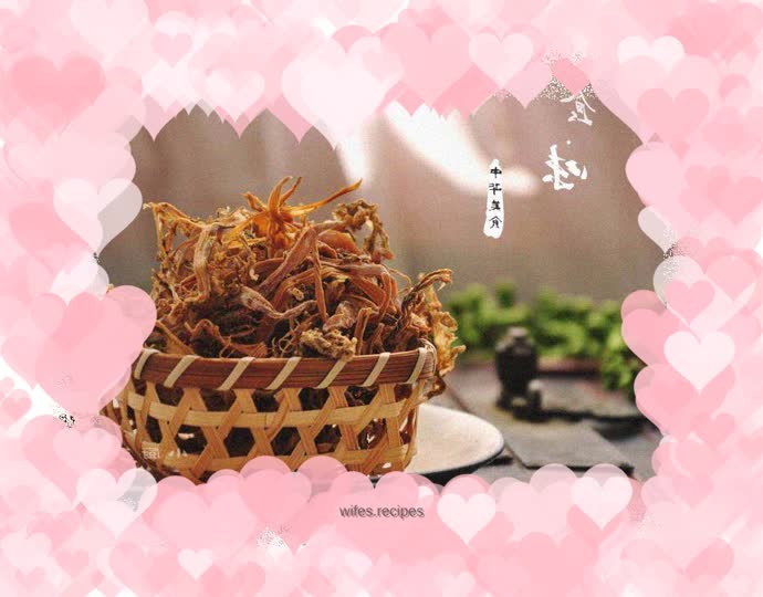 Dried bamboo shoots