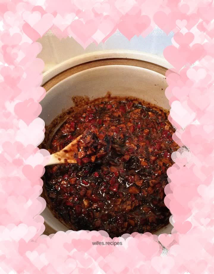 Ginger, red date and brown sugar paste