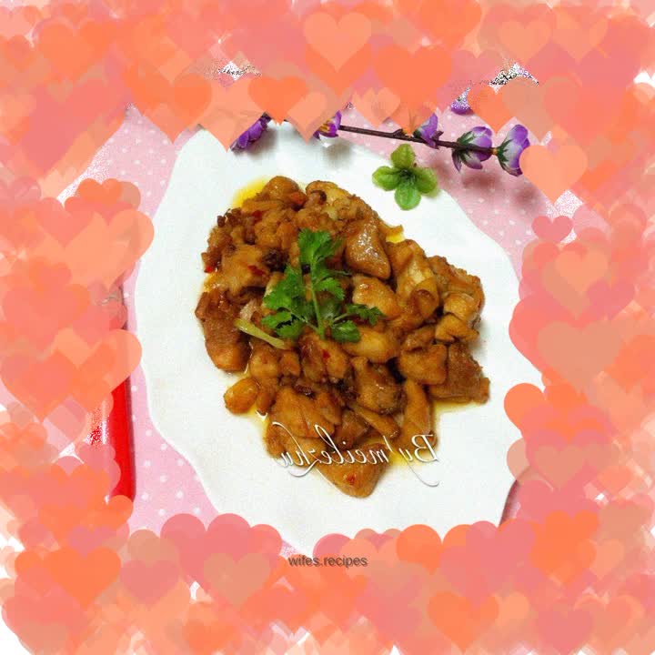 Spicy stir-fried chicken