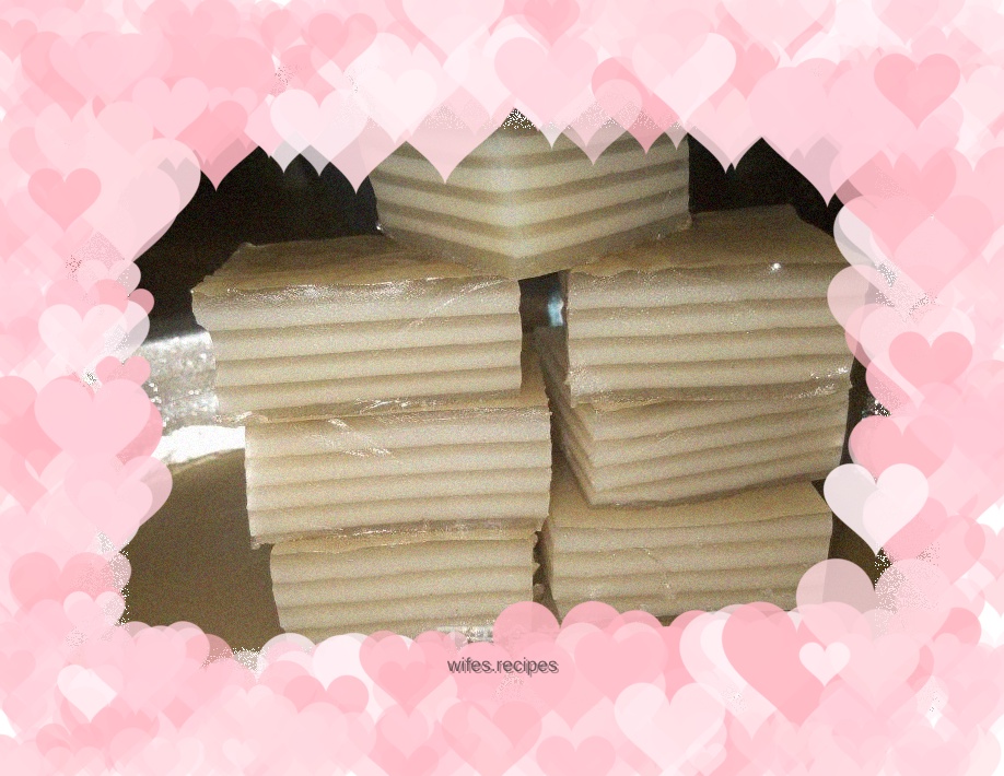 Coconut milk layer cake