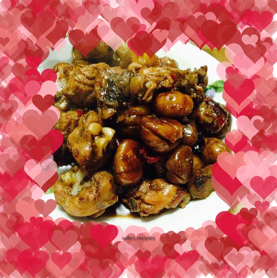 Violent homemade chestnut chicken nuggets