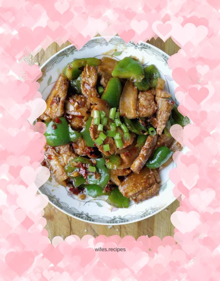 Home-style twice-cooked pork