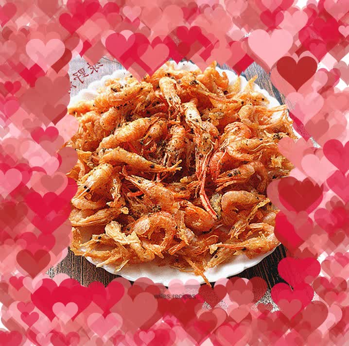 Crispy salt and pepper river shrimp