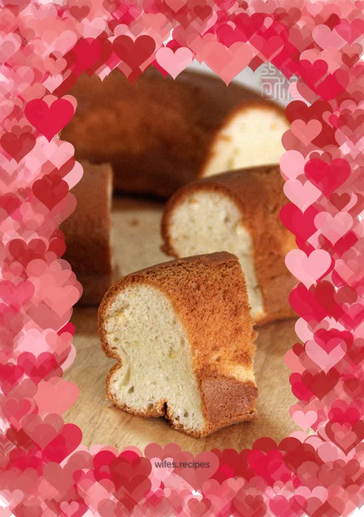 Berry yogurt chiffon cake