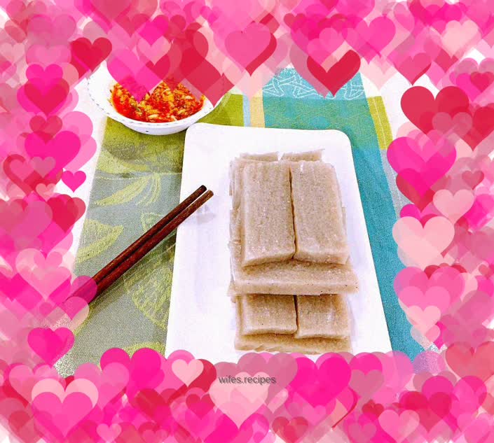 Black pepper pork skin jelly (soy milk machine version)