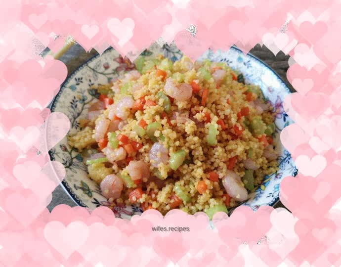 Shrimp and Millet Fried Rice