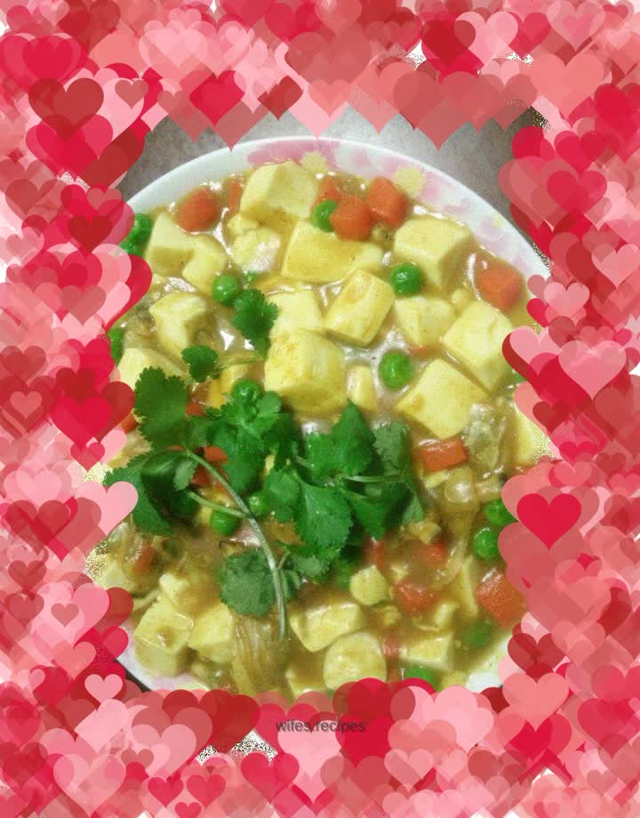 Curry Clam Braised Tofu