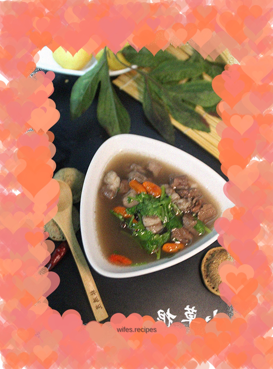 Kidney-tonifying black bean and mutton soup