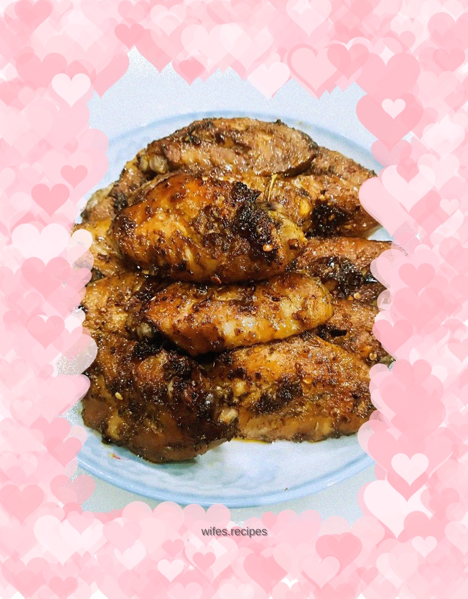 Secret Grilled Chicken Wings