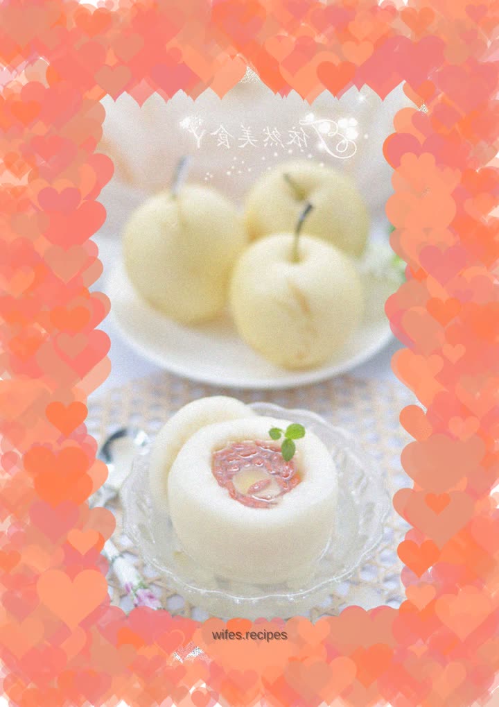 【Lily Stewed Pear Cup】
