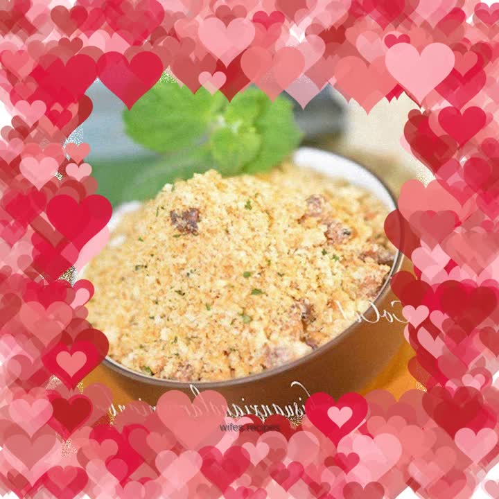 Homemade garlic bacon breadcrumbs