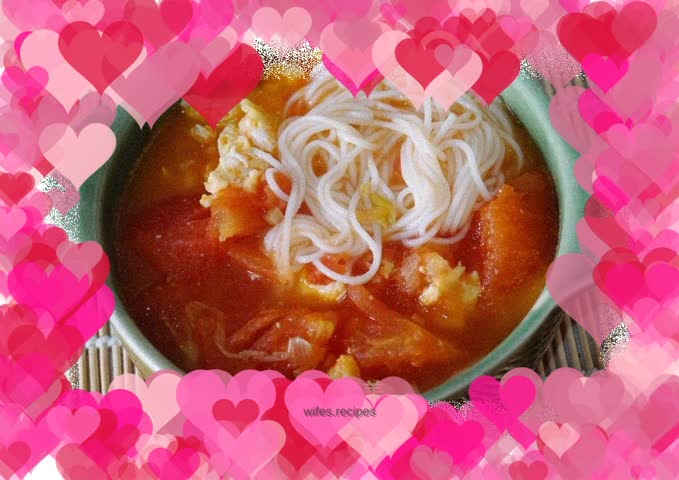 Tomato and egg noodles