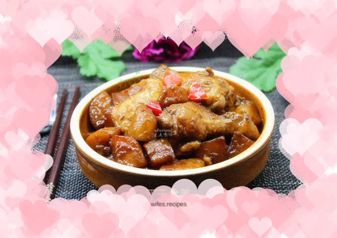 Sauce-flavored Chicken Root and Braised Potatoes