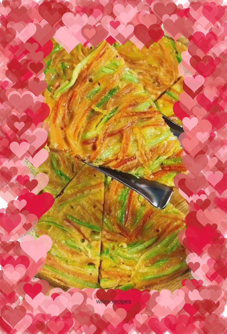 Homemade Zucchini Egg Pancake