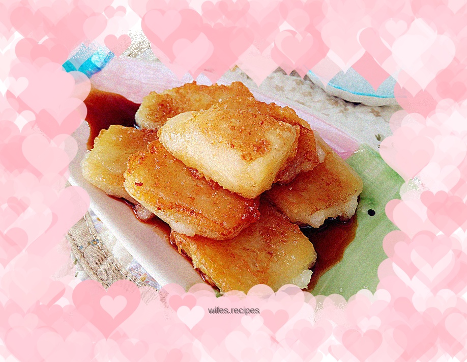 Brown sugar glutinous rice cake