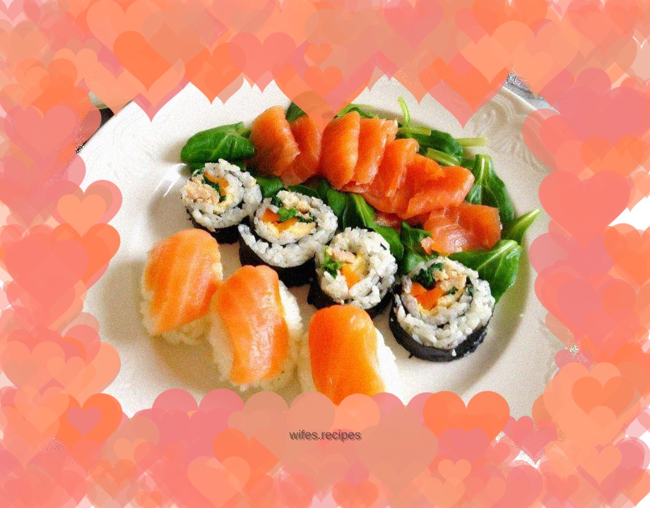 Salmon sushi