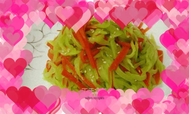 Vegetarian Fried Shredded Lettuce