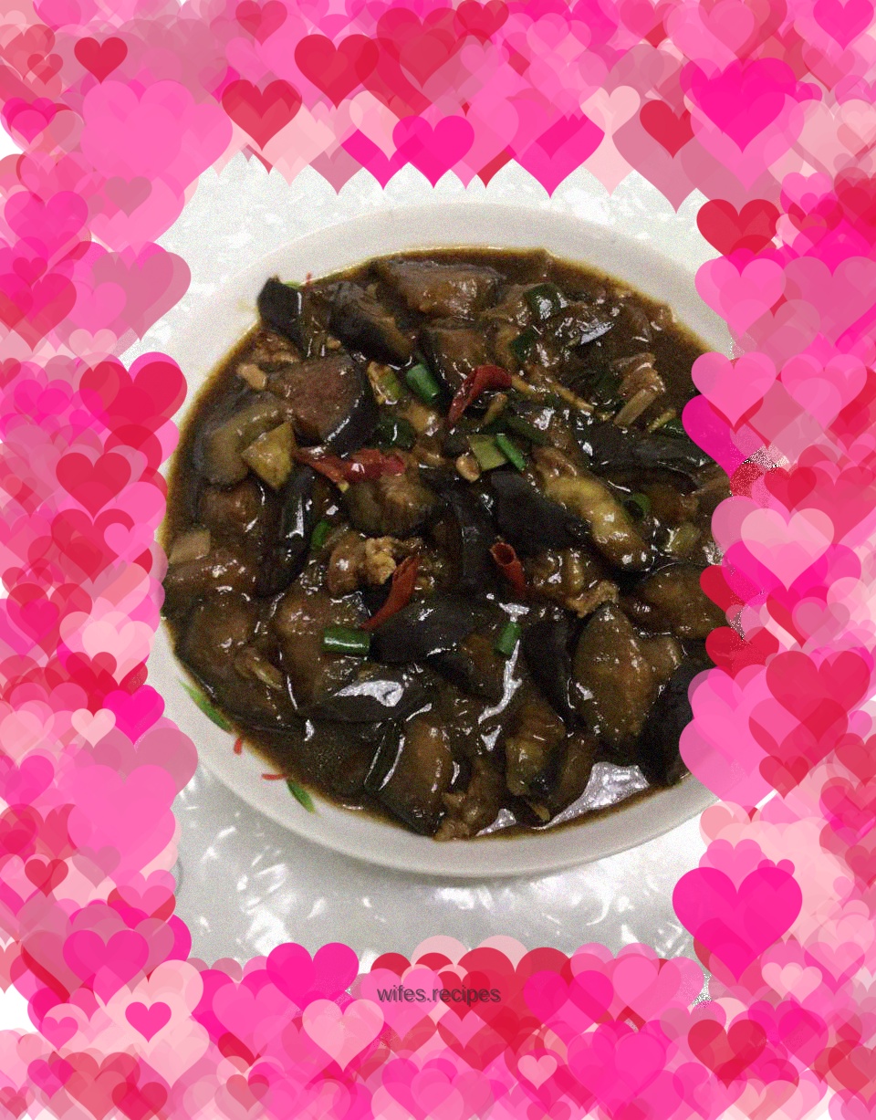 Home-style stewed eggplant