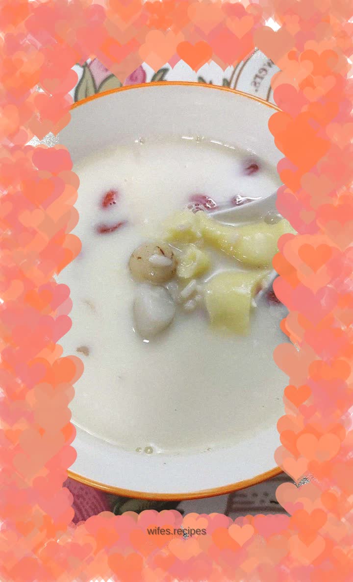 Milk and egg fermented glutinous rice