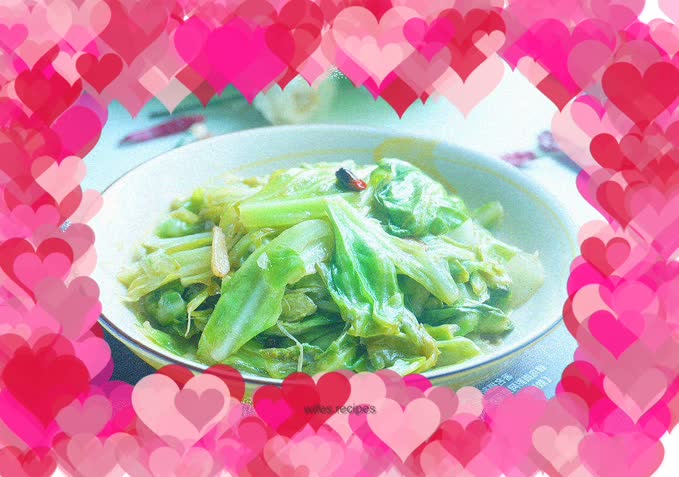 Stir-fried cabbage