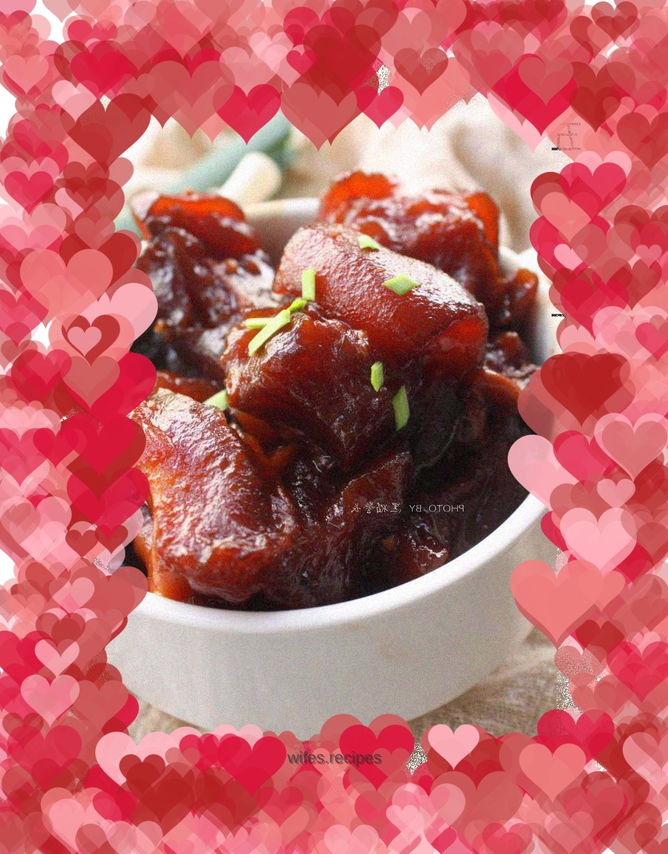 Five-spice braised beef tendon