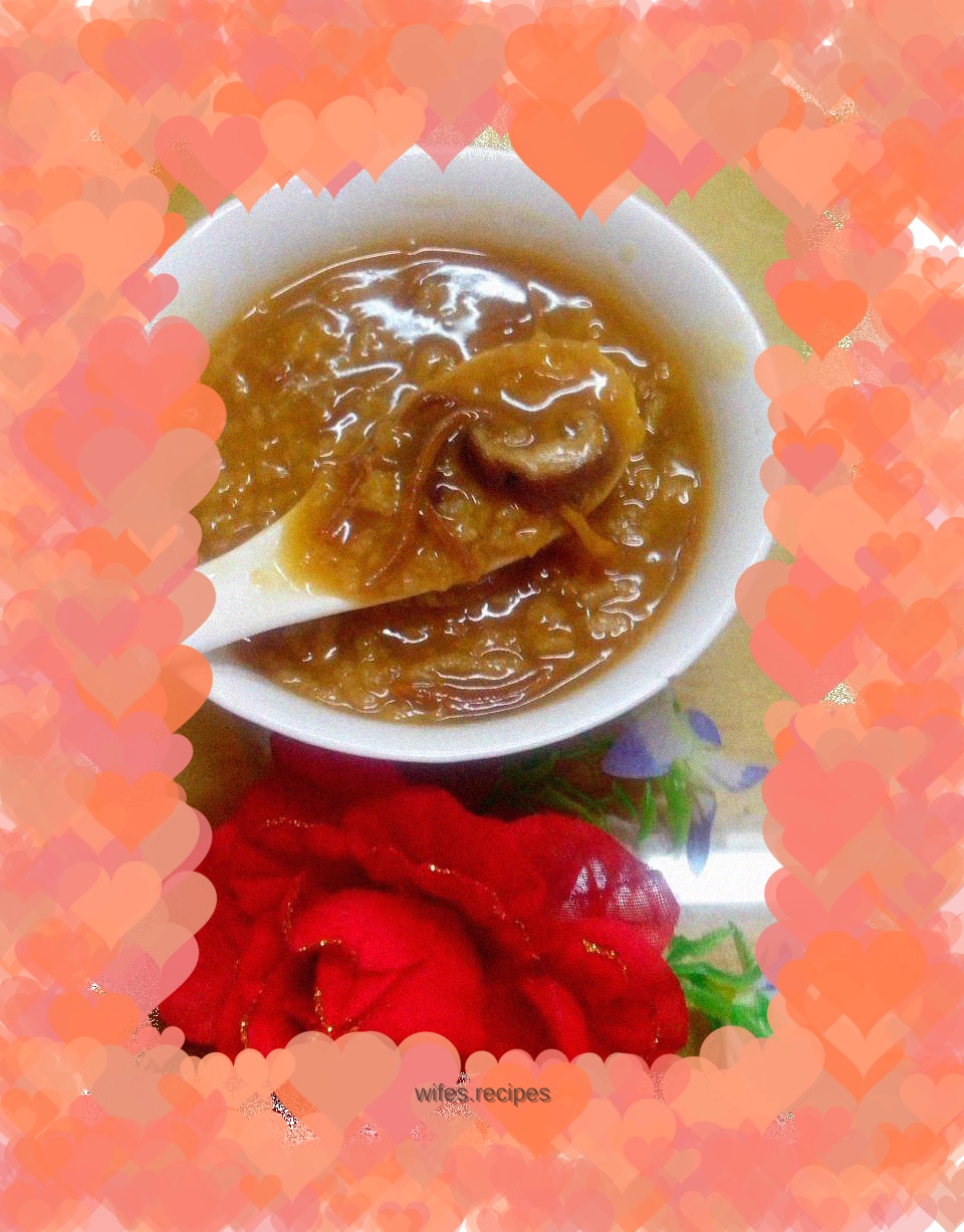 Cordyceps flower and mushroom nutritional porridge