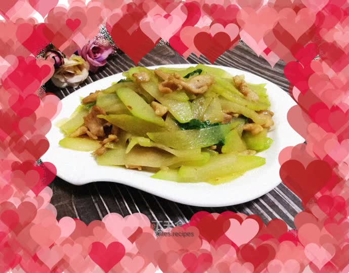 Stir-fried Chicken with Chayote