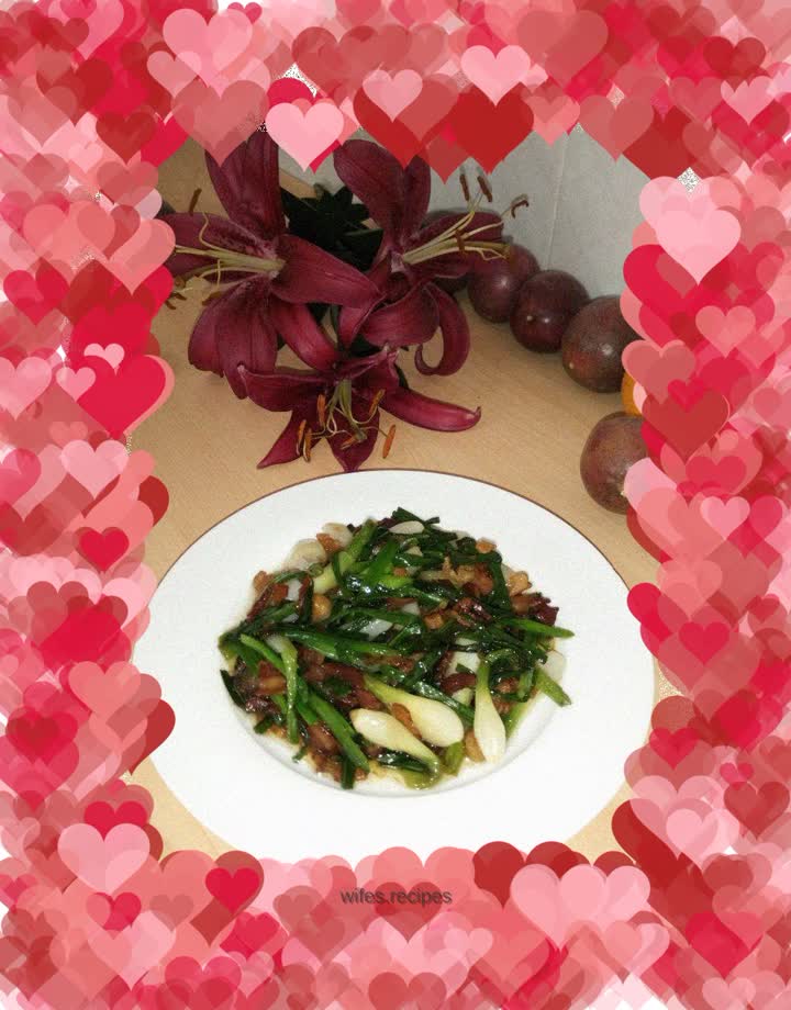 Stir-fried Bacon and Onions