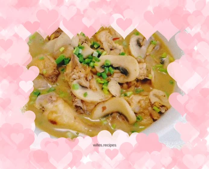 Mushroom Chicken Soup