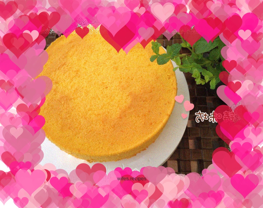 【8-inch Pumpkin Chiffon Cake】