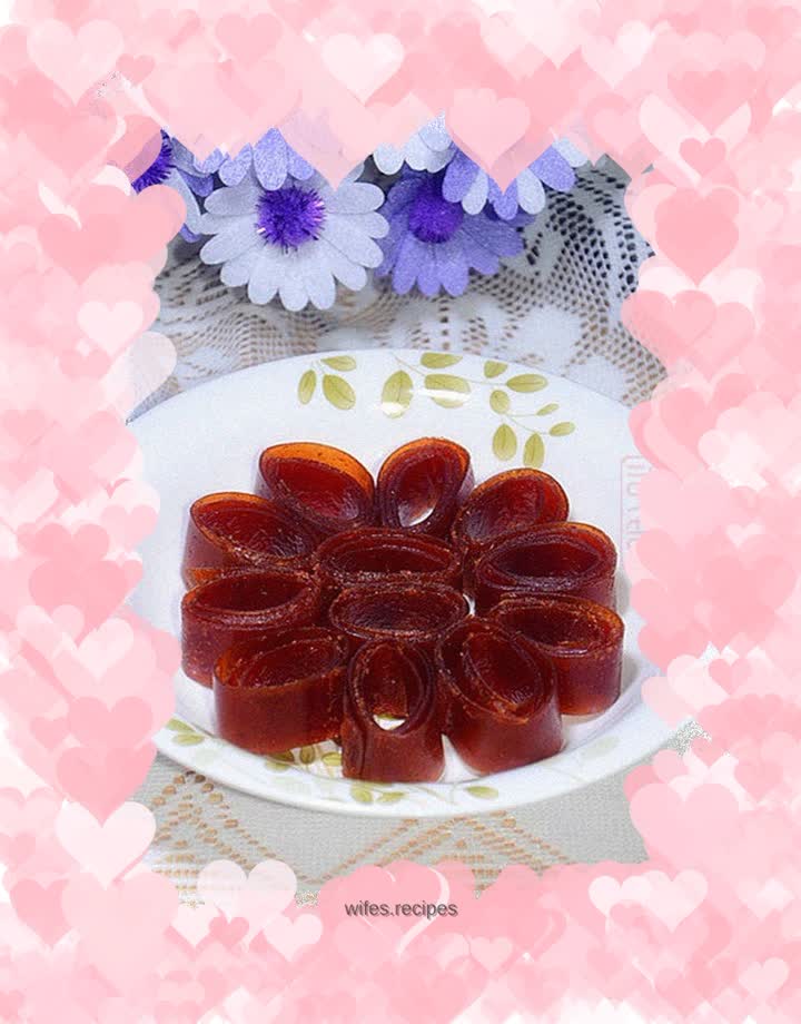 Homemade fruit peel