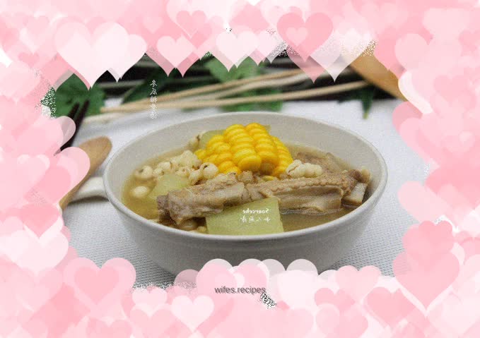 Winter Melon Pork Ribs Soup
