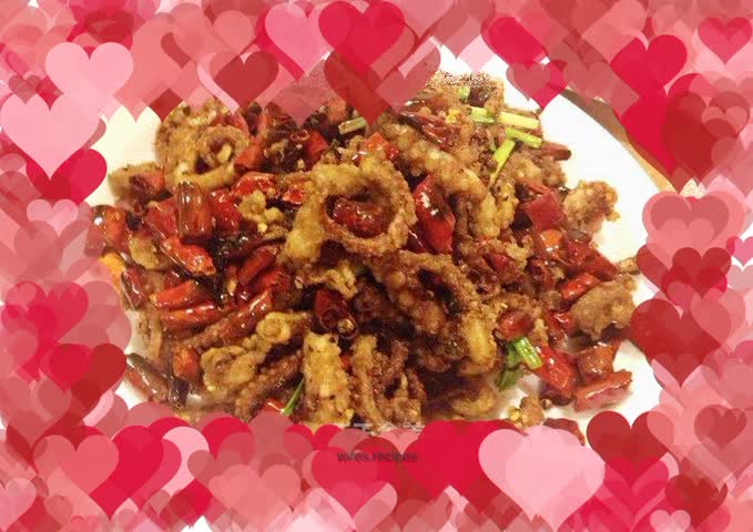 Stir-fried Octopus