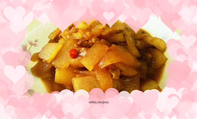 Homemade winter melon