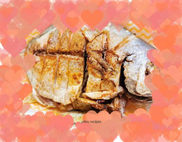 Zero-failure master-level pan-fried golden pomfret, one piece of fish will make you eat a whole pot of rice